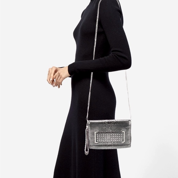 Thomas Wylde Studded Metallic Clutch - Picture 3 of 9